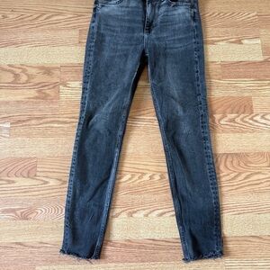 Zara Black High Rise Jeans 38
